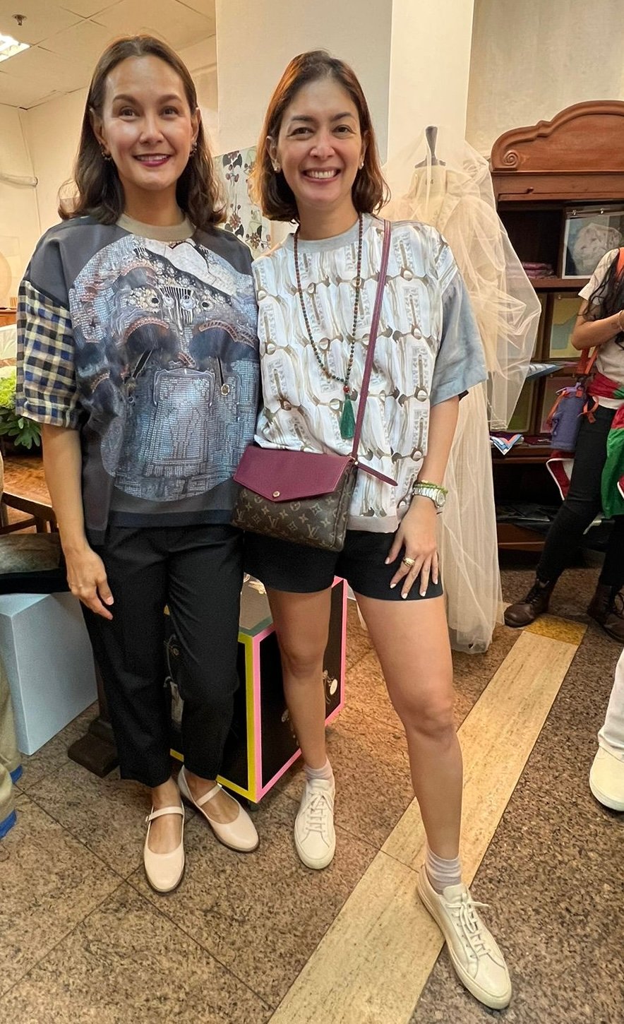 Tweetie de Leon Gonzales and Malou Araneta.